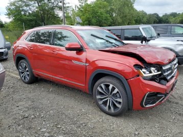 Salvage 2022 Volkswagen Atlas SEL PREMIUM R-LINE