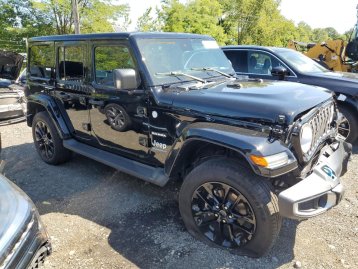 Salvage 2024 Jeep Wrangler SAHARA 4XE