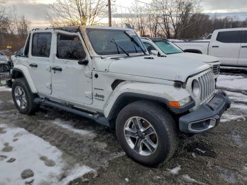 Salvage 2021 Jeep Wrangler UNLIMITED SAHARA