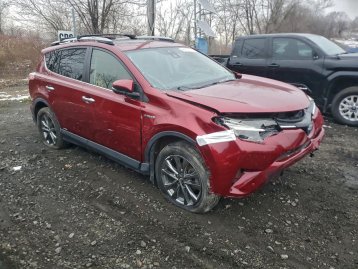 Salvage 2018 Toyota Rav4 HV LIMITED
