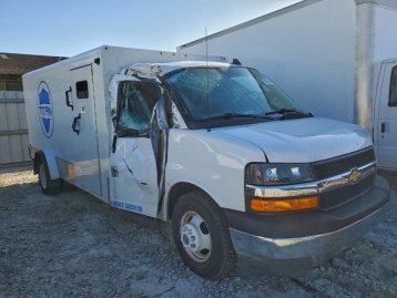 Salvage 2022 Chevrolet Express Titan Armored Van