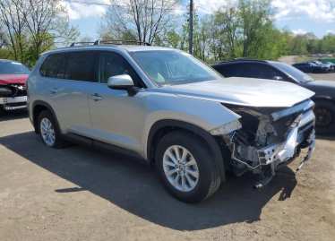 Salvage 2025 Toyota Grand Highlander Hybrid XLE
