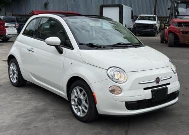 Salvage 2012 Fiat 500 C Pop