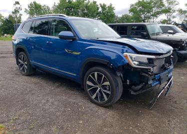 Salvage 2025 Volkswagen Atlas SEL PREMIUM R-LINE