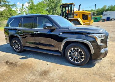Salvage 2024 Toyota Sequoia 4WD HYBRID 4D LIMITED