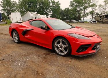 Salvage 2025 Chevrolet Corvette STINGRAY 2LT