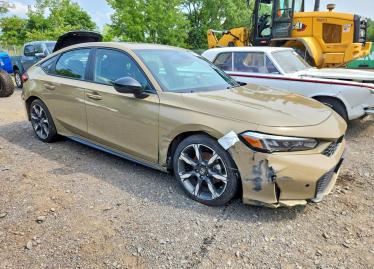Salvage 2025 Honda Civic SPORT TOURING