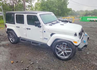 Salvage 2024 Jeep Wrangler 4XE