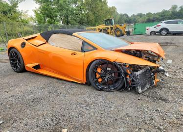 Salvage 2017 Lamborghini Huracan 