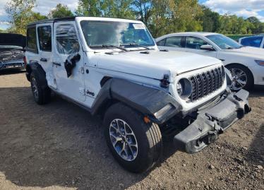 Salvage 2025 Jeep Wrangler 