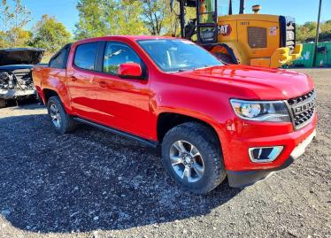 Salvage 2019 Chevrolet Colorado Z71
