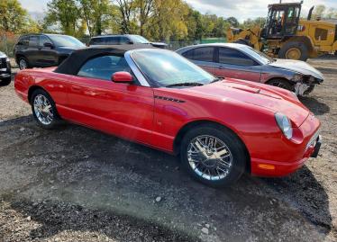 Salvage 2002 Ford Thunderbird 