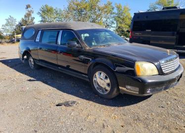 Salvage 2003 Cadillac Commercial Hearse