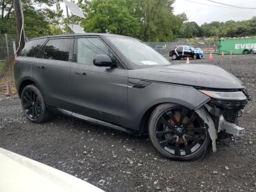 Salvage 2025 LAND ROVER RANGE ROVER SPORT DYNAMIC SE - Black SUV - Front Three-Quarter View