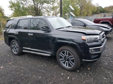 Salvage 2024 Toyota 4runner LIMITED - Gray SUV - Front Three-Quarter View