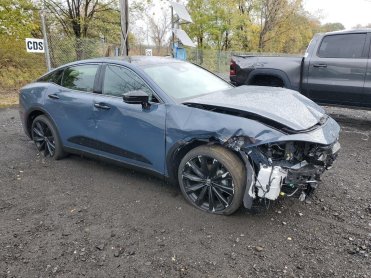 Salvage 2026 Toyota Crown XLE - Gray Sedan - Front Three-Quarter View
