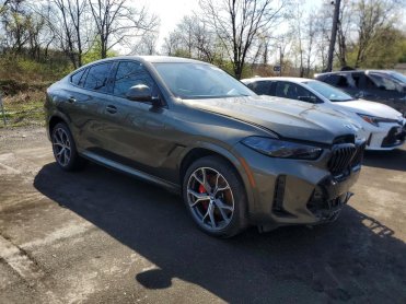 Salvage 2026 BMW X6 XDRIVE40I - Brown SUV - Front Three-Quarter View