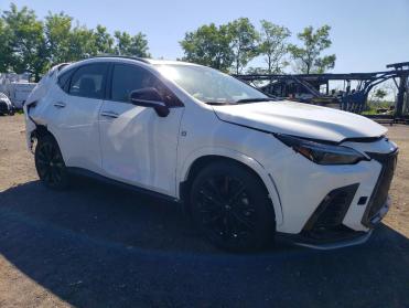 2025 Lexus NX 350 F SPORT HANDLING in White - Front Three-Quarter View - BidGoDrive Inventory