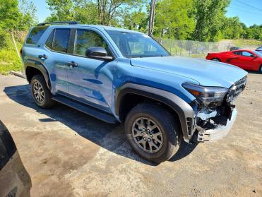 2026 Toyota 4runner  in Blue - Front Three-Quarter View - BidGoDrive Inventory