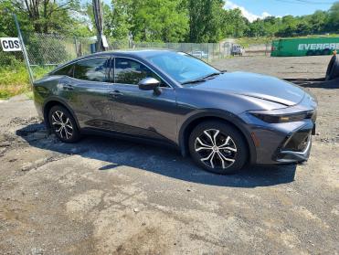 Salvage 2023 Toyota Crown  - Gray Sedan - Front Three-Quarter View