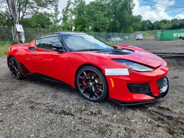 2017 Lotus EVORA 400 in Red - Front Three-Quarter View - BidGoDrive Inventory