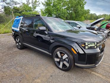 Salvage 2026 Hyundai Santa FE LIMITED - Black SUV - Front Three-Quarter View