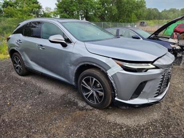 Salvage 2024 Lexus RX 350H  - Silver SUV - Front Three-Quarter View