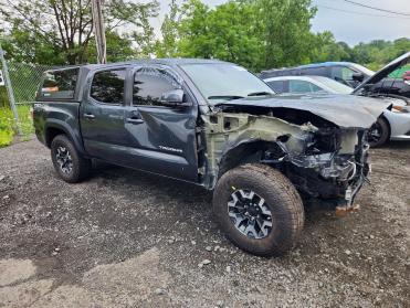Salvage 2023 Toyota Tacoma TRD - Gray PickUp - Front Three-Quarter View