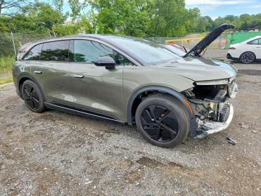 Salvage 2026 Lucid Motors GAVITY  - Gray SUV - Front Three-Quarter View
