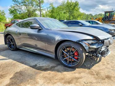 2026 Nissan Z PERFORMANCE in Gray - Front Three-Quarter View - BidGoDrive Inventory