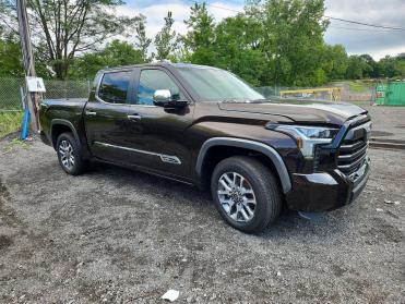 2024 Toyota Tundra 1794 EDITION HV in Brown - Front Three-Quarter View - BidGoDrive Inventory