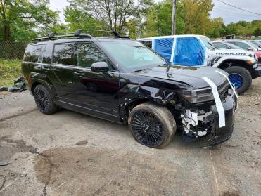 2026 Hyundai Santa FE CALLIGRAPHY in Black - Front Three-Quarter View - BidGoDrive Inventory