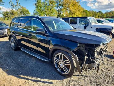 2024 Mercedes-benz GLS 450 4Matic in Black - Front Three-Quarter View - BidGoDrive Inventory