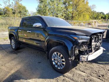 2025 Toyota Tacoma LIMITED in Black - Front Three-Quarter View - BidGoDrive Inventory