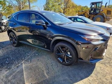 2026 Lexus NX 450H  in Gray - Front Three-Quarter View - BidGoDrive Inventory
