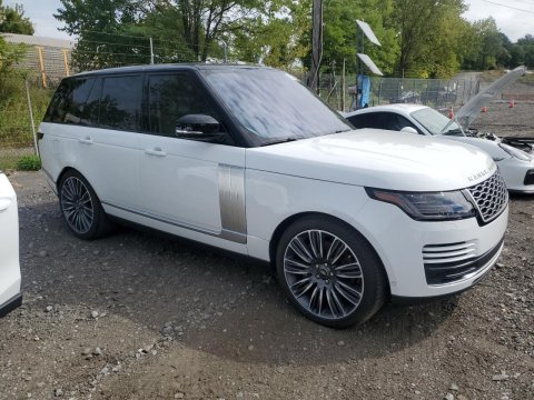 2022 LAND ROVER RANGE ROVER WESTMINSTER EDITION in White - Front Three-Quarter View - BidGoDrive Inventory