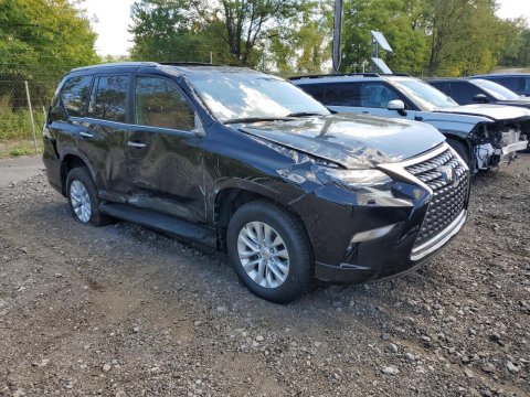 2022 Lexus GX 460  in Black - Front Three-Quarter View - BidGoDrive Inventory
