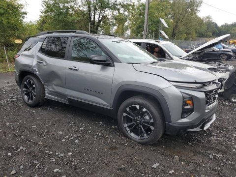2025 Chevrolet Equinox RS in Gray - Front Three-Quarter View - BidGoDrive Inventory