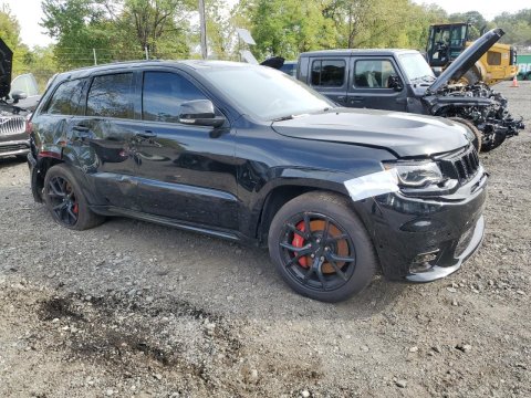 2018 Jeep GRAND CHEROKEE SRT-8 in Black - Front Three-Quarter View - BidGoDrive Inventory
