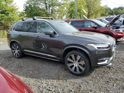 2024 Volvo Xc90  in Gray - Front Three-Quarter View - BidGoDrive Inventory
