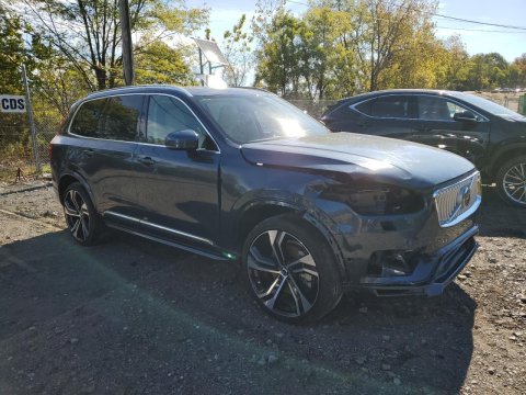 2025 Volvo Xc90 ULTRA in Blue - Front Three-Quarter View - BidGoDrive Inventory