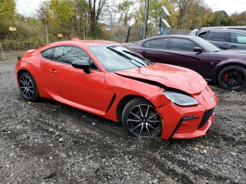 2024 Toyota GR  in Red - Front Three-Quarter View - BidGoDrive Inventory