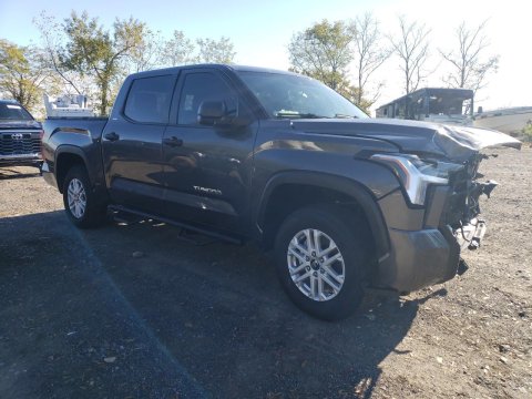 2025 Toyota Tundra  in Gray - Front Three-Quarter View - BidGoDrive Inventory