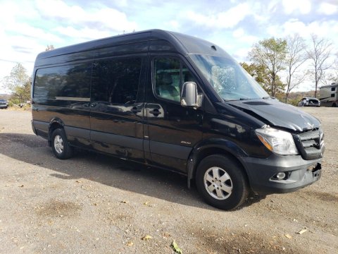 2016 Mercedes-benz Sprinter  in Black - Front Three-Quarter View - BidGoDrive Inventory