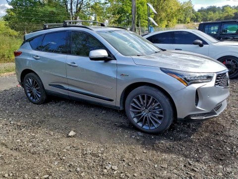 2022 Acura RDX A-SPEC ADVANCE in Gray - Front Three-Quarter View - BidGoDrive Inventory