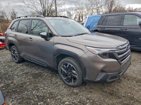 2025 Subaru Forester LIMITED in Brown - Front Three-Quarter View - BidGoDrive Inventory