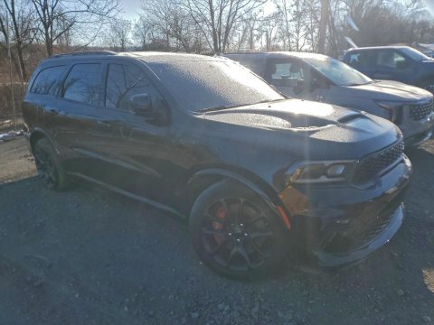 2022 Dodge Durango SRT 392 in Black - Front Three-Quarter View - BidGoDrive Inventory
