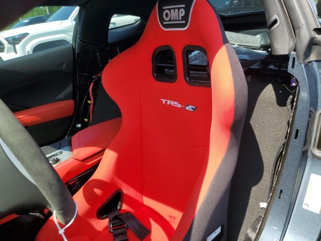 Salvage 2019 Chevrolet Corvette Grand Sport 2lt in Gray