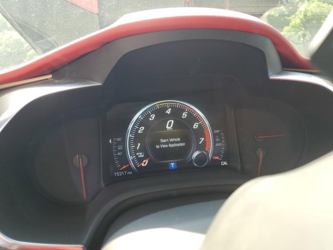 Salvage 2019 Chevrolet Corvette Grand Sport 2lt in Gray