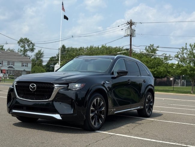 Salvage 2025 Mazda Cx-90 3.3 Turbo S Premium in Black